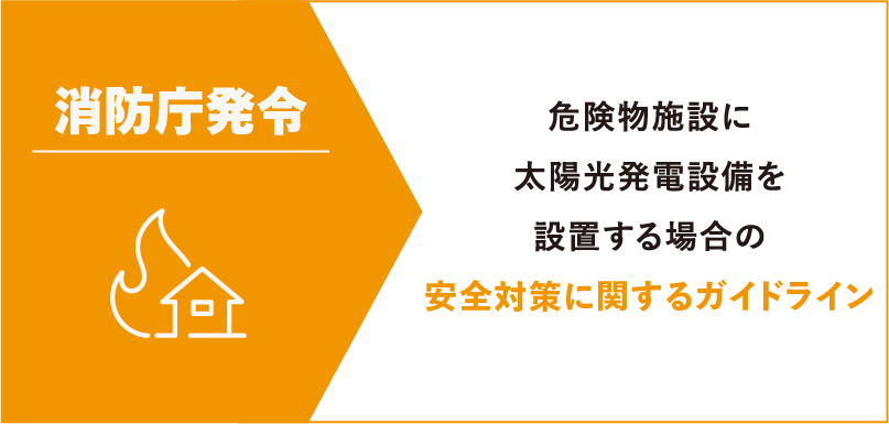 危険物施設に太陽光発電設備を設置する場合の安全対策に関するガイドライン